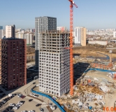 Ход строительства дома корпус 6 в ЖК Утес -