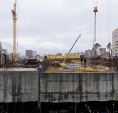 Ход строительства дома 55а, 1.2 этап в ЖК Грин Парк. Новые кварталы -