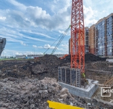 Ход строительства дома 1 в ЖК Setl Лофт -