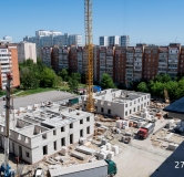 Ход строительства дома 21А в ЖК Арбери -