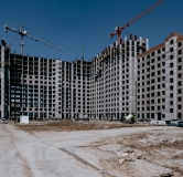 Ход строительства дома № 1491 (ГП-2) в ЖК Мятный -