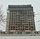 Ход строительства дома 1 в ЖК Контрасты -
