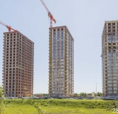 Ход строительства дома секция 3 (кв.8) в ЖК Экогород Яркий -