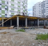 Ход строительства дома 84 в ЖК Гармония -