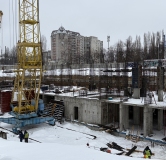 Ход строительства дома 19, секции 1-3 (1 этап) в ЖК Притяжение -