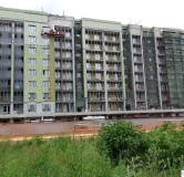 Ход строительства дома 16 в ЖК Новые Горки -