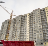 Ход строительства дома 4, 3 этап в ЖК Медовый -