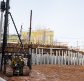 Ход строительства дома 1 в ЖК Ультра -