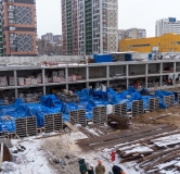 Ход строительства дома Поз. 2-46 в ЖК GreenSide (ГринСайд) -