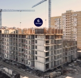 Ход строительства дома Литер 6 в ЖК Екатерининский парк -