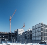 Ход строительства дома 1 (ГП-2) в ЖК Эпитеты -