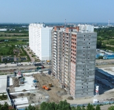Ход строительства дома 10 в ЖК Радуга Сибири -