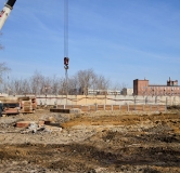 Ход строительства дома 1 в ЖК РАЗУМ на Малышева -