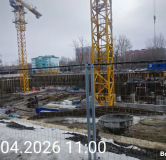 Ход строительства дома 40 в ЖК Первомайский -