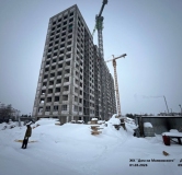 Ход строительства дома № 35Б в ЖК Дом на Маяковского -