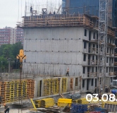 Ход строительства дома 132а.1 в ЖК Семья -