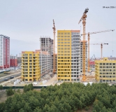 Ход строительства дома 32 в ЖК Символ -