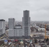 Ход строительства дома 1.3 в ЖК Парк Победы -