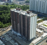 Ход строительства дома 10 в ЖК Радуга Сибири -