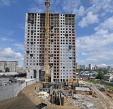 Ход строительства дома 3 в ЖК Новый Виз -