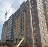Ход строительства дома 13 в ЖК Радужный-2 -