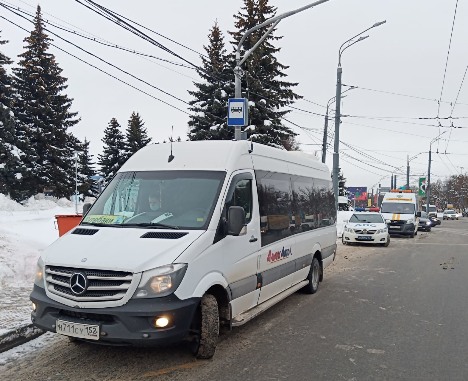 Автобус нелегального перевозчика задержали на маршруте Нижний Новгород – Кулебаки - фото 1