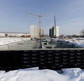 Ход строительства дома 1.6 в ЖК Никс Лайн на Ярославской -