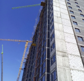 Ход строительства дома Позиция 5.1 в ЖК Октябрь парк -