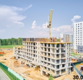 Ход строительства дома № 6 в ЖК Ритм -