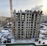 Ход строительства дома 23 в ЖК Северное Сияние -