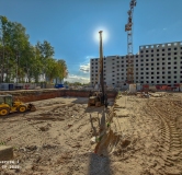 Ход строительства дома 1.1 в ЖК Патриот -