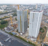 Ход строительства дома 3,4 в ЖК Лето на Титова -