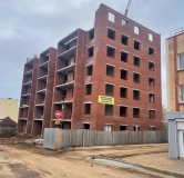 Ход строительства дома 34 в ЖК По ул. Лихачева -