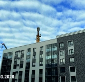 Ход строительства дома 28, 1 этап в ЖК Романтик -