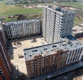Ход строительства дома Литер 1, квартал 1.10 в ЖК Первое место -