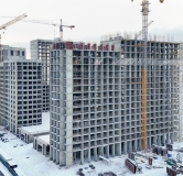 Ход строительства дома № 10 (ГП-2) в ЖК Окинава -