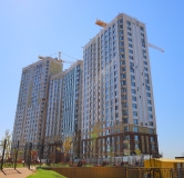 Ход строительства дома Литер 8 в ЖК Левобережье -