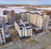 Ход строительства дома 1, секция В,Г,Е в ЖК Город L-Town -