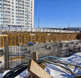 Ход строительства дома 1 в ЖК Муринские пруды -