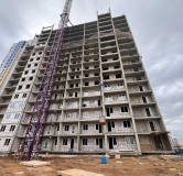 Ход строительства дома 22 в ЖК Маяк Плюс -
