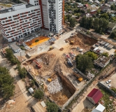 Ход строительства дома 1 в ЖК Дружный-3 -