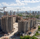 Ход строительства дома № 1 в ЖК Сити-квартал на Взлетной -