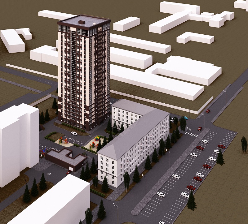 “Трансгруз” построит 28-этажный дом на пересечении Митирева/Карла Маркса в Самаре
