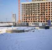 Ход строительства дома 6 в ЖК Разум в Академическом -