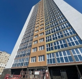 Ход строительства дома литер 1 в ЖК Новый Инорс -