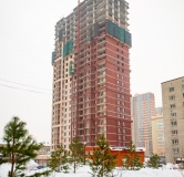 Ход строительства дома Секция 2 в ЖК Звезда -