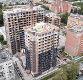 Ход строительства дома 12, корпус 1 в ЖК Тетрис -