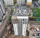 Ход строительства дома № 1 в ЖК Кедр -