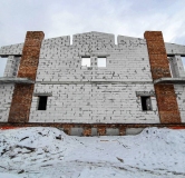 Ход строительства дома Гангутская, 18 (таунхаусы 115м2 и 91м2) в КП Панорама -