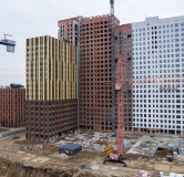 Ход строительства дома 23, корпус 1 в ЖК Новое Измерение -